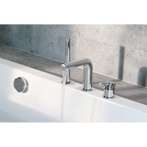 Смеситель на борт ванны Excellent Pi AREX.1234CR хром