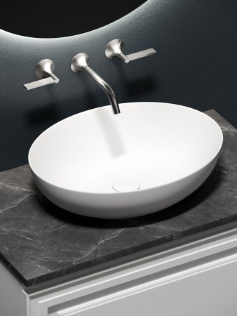 Столешница для ванной комнаты SANCOS  800х460 ,  TT80A1