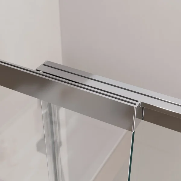 Шторка на ванну Cezares Slider SLIDER-FIX-VF-11-100/150-C-Cr 100 см, профиль хром, стекло прозрачное