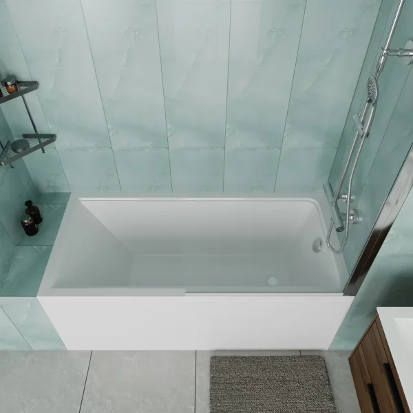 Акриловая ванна Vincea VBT-2G150-FR 150x70 см, белый