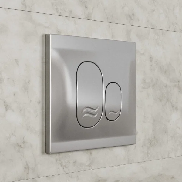 Кнопка смыва Grossman Galaxy 800.T1.01.110.110 для инсталляции, матовый хром