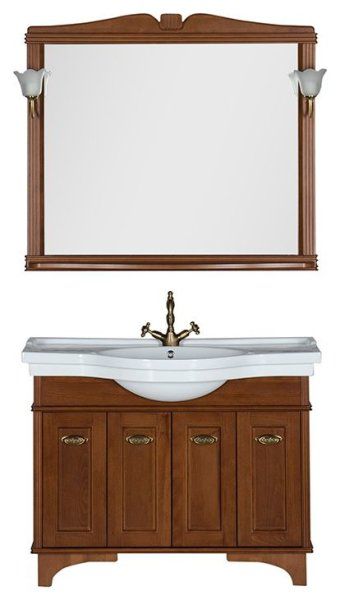 Тумба для комплекта Aquanet Николь 110 орех