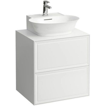 Тумба с раковиной мини Laufen The New Classic 4.0600.4.631.1+ 8.1685.2 60 2 ящика, белый глянец