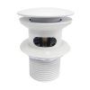Донный клапан WasserKRAFT Mindel 8500 A153 Push-up, белый