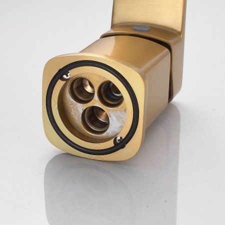 Смеситель для ванны однорычажный  Shevanik S9912G, Золотой сатин