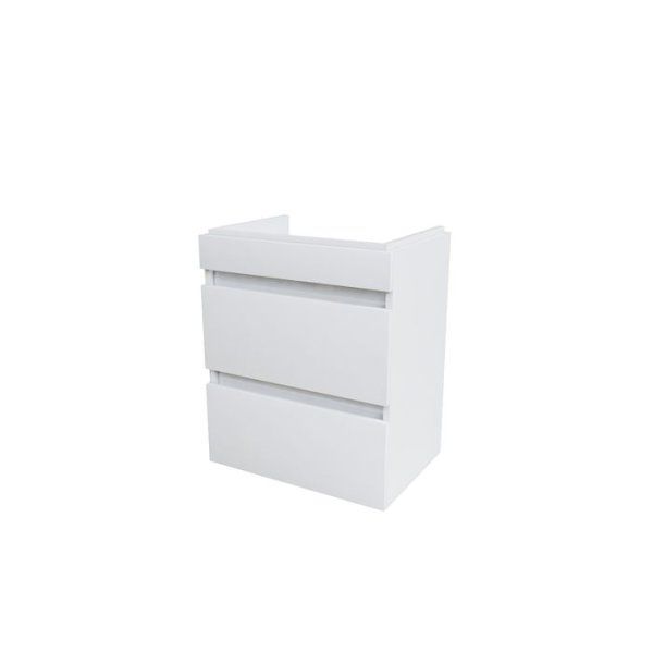 Тумба подвесная с ящиками, белая, 50 см, Zodiac, IDDIS, ZOD5CB0i95 подходит ум. 3505000i28