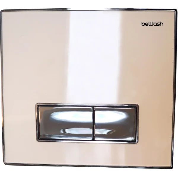 Кнопка смыва beWash Vago 500RZVP0500BYC000001 для инсталляции, белый/хром