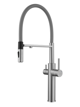 Смеситель для кухни Shevanik S478L, Сатин