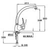 Смеситель TEKA MB2 914 хром