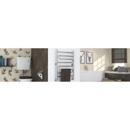 Полотенцесушитель водяной Стилье Универсал-51 60х50 хром