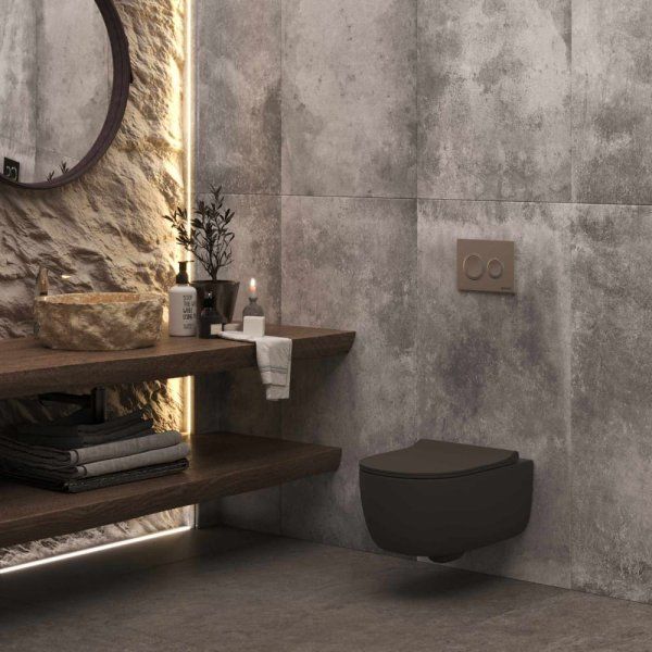 Система инсталляции для подвесного унитаза Berges Wasserhaus Novum 040262 + кнопка O2 хром матовый