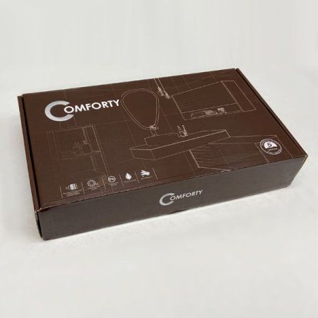 Смеситель Comforty для раковины, картридж 35 мм, черный матовый, FC018B-CMT