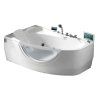 Акриловая ванна Gemy G9046 O L с гидромассажем