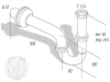 Сифон для раковины Migliore Ricambi ML.RIC-10.101.CR