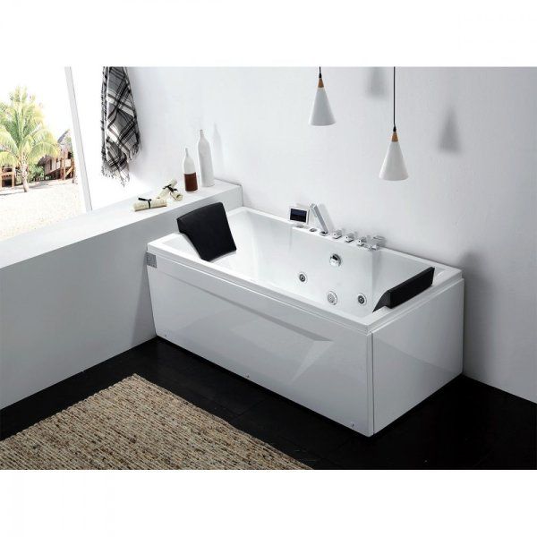 Акриловая ванна Gemy G9065 K L с гидромассажем