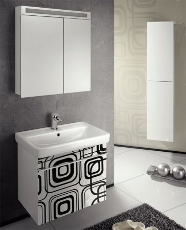 Мебельная раковина OWL 1975 Q 192185 80 белый