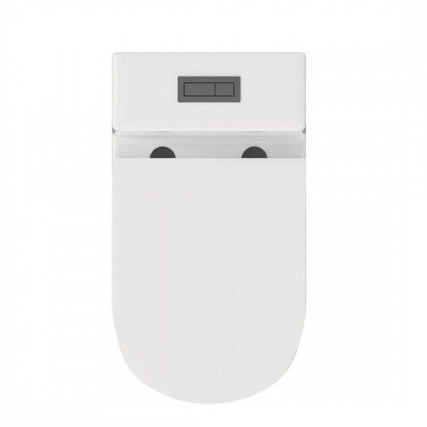 Унитаз напольный Maretti Elena безободковый с микролифтом, EA10MNBM18-844, белый