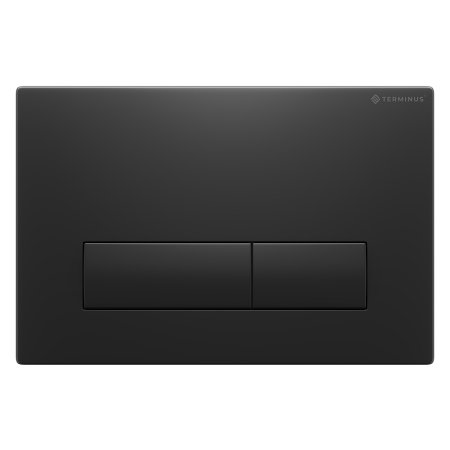 Клавиша смыва Terminus 72K24х16B, черный