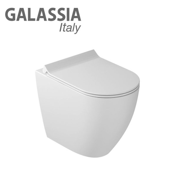 Крышка-сиденье Galassia Dream 7314MT микролифт, белый матовый