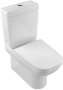 Крышка-сиденье для унитаза Villeroy & Boch Joyce 9M52S101 микролифт, альпийский белый