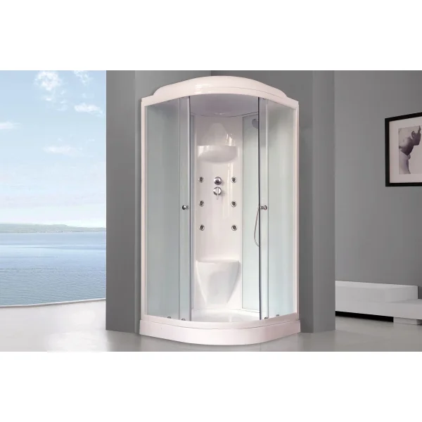 Душевая кабина 100x100x217 см Royal Bath RB100HK7-WC матовое