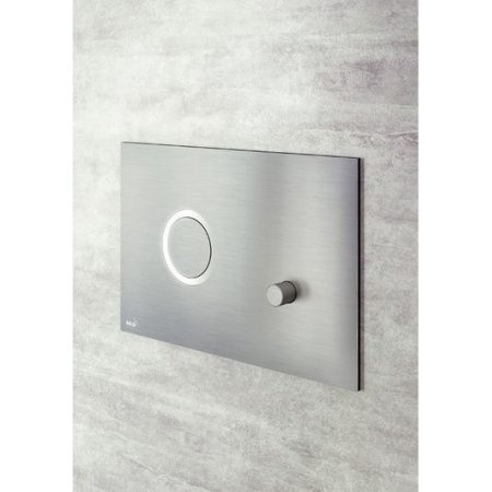 Кнопка смыва AlcaPlast Flat STING металл матовый