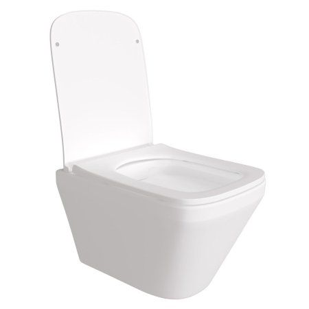 Унитаз подвесной Teymi Kati безободковый, сиденье микролифт T40701