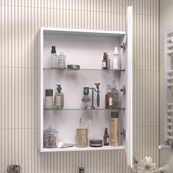 Шкаф VIGO навесной Geometry Comfort 600 с зеркалом (220)