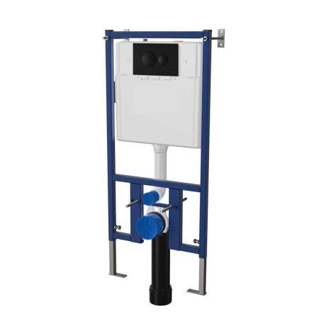 Инсталляция для подвесного унитаза Vincea VIS-450 белый/синий