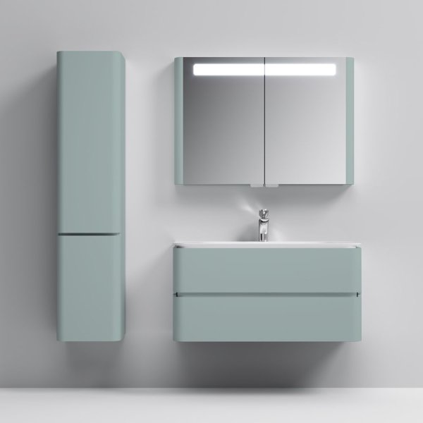Шкаф-пенал Am.Pm Sensation M30CHL0406GG 40 L мятный