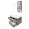 Тумба-умывальник COMFORTY "Турин-90" дуб бежевый с раковиной COMFORTY 90E