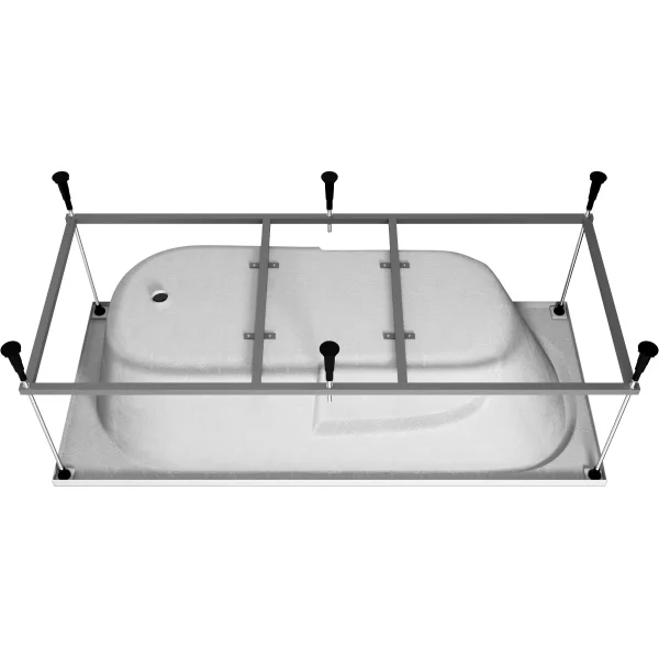 Акриловая ванна Vincea VBT-2A170-FR 170x75 см, белый