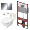 Комплект Tece V04 9400412.WC1 инсталляция + клавиша + унитаз