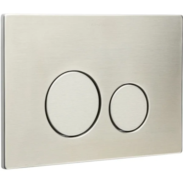 Кнопка смыва Boheme 649-NB для инсталляции, никель матовый