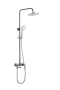 Душевая система  ESKO со смесителем (ST300GRAPHITE)