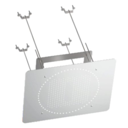 Верхний душ потолочный Raglo R452.03, хром