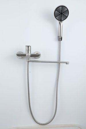 Смеситель для ванны Frap F22806, однорычажный, сатин