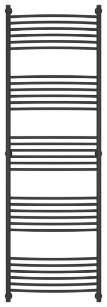 Полотенцесушитель водяной Сунержа Богема+ выгнутая 15-0221-1960 1900x600 тёмный титан муар