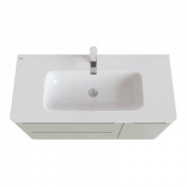 Тумба с раковиной IDDIS Edifice EDEBI1MD0GVN1iFI95ATK 100 фисташковый/серый