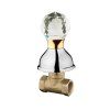 Запорный вентиль Webert Karenina KA690101017, хром/золото
