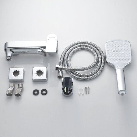 Смеситель для ванны однорычажный  Shevanik S4102, Хром