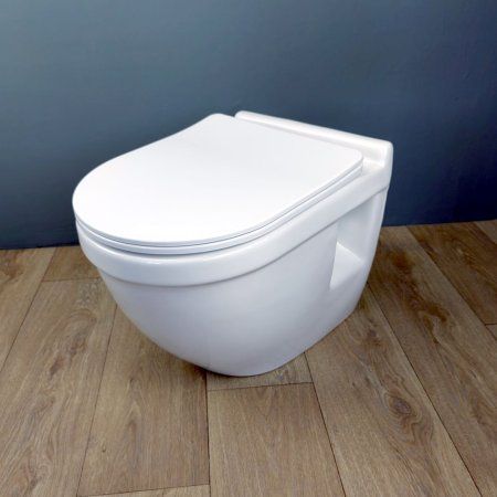 Унитаз подвесной Teymi Vitra Pro сиденье микролифт T40806