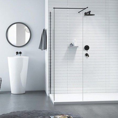 Верхний душ Paini 50YO759TT25HM 250 мм, черный