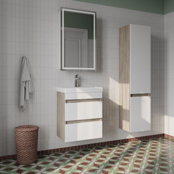 Шкаф-зеркало IDDIS с подсветкой 50 см Zodiac (ZODRD5AX00VR0iAJ99SR)