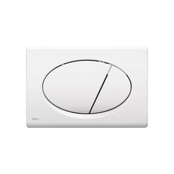 Инсталляция AlcaPlast AM101/1120 3 в 1 для унитаза с кнопкой смыва M70 белая