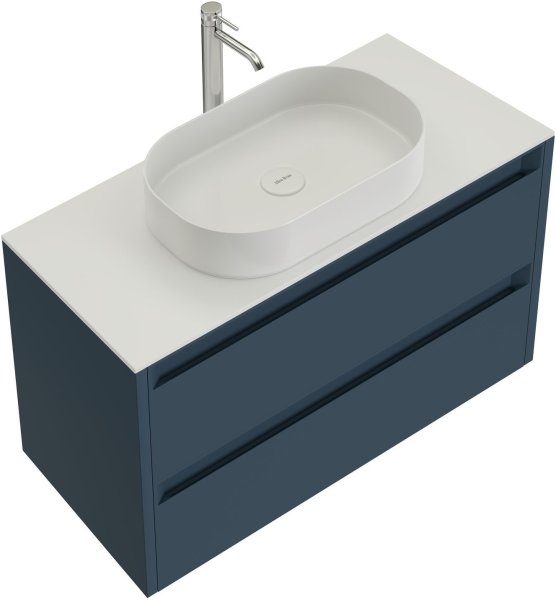 Тумба под раковину Allen Brau Fantasy 100 1.11003.BGM 2.0 синий матовый