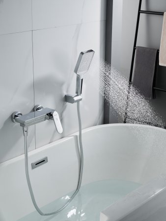 Смеситель для ванны Shevanik S4552, Хром