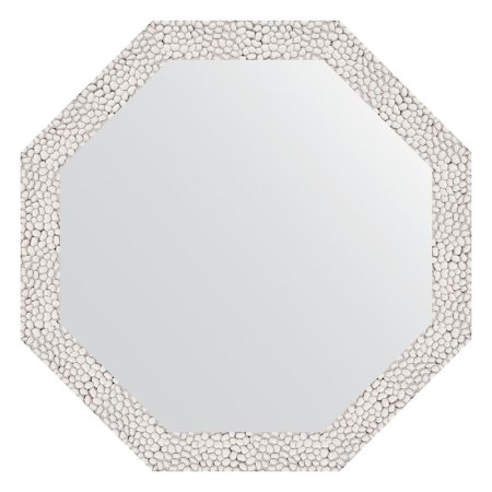 Зеркало Evoform Octagon BY 3955 53x53 чеканка белая