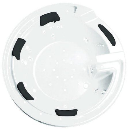 Акриловая ванна Gemy G9090 K с гидромассажем