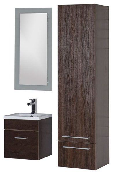 Тумба под раковину Aquanet Нота 00159089 40 венге